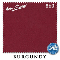 Simonis 860 Burgundy for 6 Rails