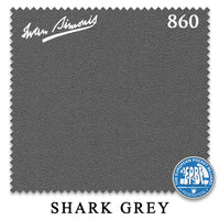 Simonis 860 Shark Grey for 6 Rails