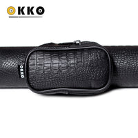 OKKO Billiard Hard Round Case Croco Black 1x1