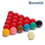Aramith Tournament Champion Snooker Billiard Ball set 2 1/16"