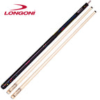 Longoni Black Rainbow Carom Cue w/2 E71 S20 Shafts