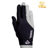 Tiger Pro Billiard Glove for Right Hand Black M