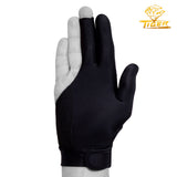 Tiger Pro Billiard Glove for Right Hand Black M