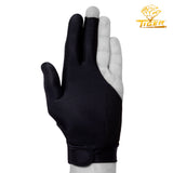 Tiger Pro Billiard Glove for Left Hand Black M