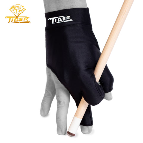 Tiger-X Pro Billiard Glove for Right Hand Black XL
