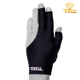 Tiger-X Pro Billiard Glove for Left Hand Black S