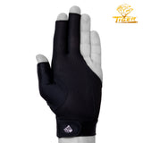 Tiger-X Pro Billiard Glove for Left Hand Black S