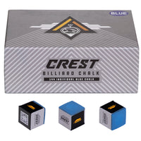 Predator Crest Billiard Chalk Blue 144 pcs