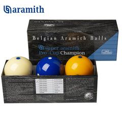Super Aramith Pro-Cup Champion PBA Team League Carom Ball set 61.5 mm