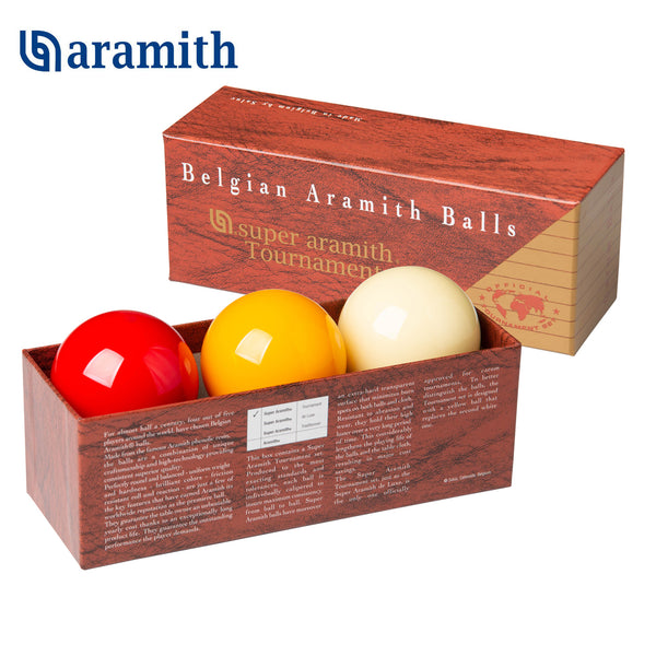Super Aramith Tournament Carom Ball set 61.5 mm