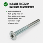 McDermott 1/2" Weight Bolt for McDermott 11" Cue Extension, Precision Machined, Threaded Center Hole