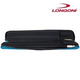 Longoni Giotto Lago Luxury Leather Cue Case 4 x 8