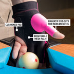 McDermott Billiard Glove for Right Hand Pink M
