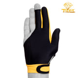 Tiger Pro Billiard Glove for Right Hand Gold L