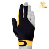 Tiger Pro Billiard Glove for Left Hand Gold M