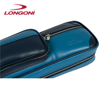 Longoni Giotto Lago Luxury Leather Cue Case 4 x 8