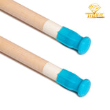 Tiger Cue Tip and Ferrule Protectors, 2-Pack, Aquamarine