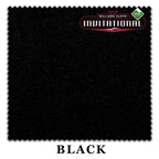 10 ft Championship Invitational Teflon® Black Pool Table Cloth with 6 Pre-Cut Rails