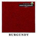 10 ft Championship Invitational Teflon® Burgundy Pool Table Cloth with 6 Pre-Cut Rails