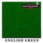 10 ft Championship Invitational Teflon® English Green Pool Table Cloth with 6 Pre-Cut Rails