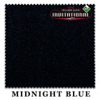 10 ft Championship Invitational Teflon® Midnight Blue Pool Table Cloth with 6 Pre-Cut Rails
