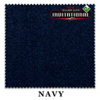 10 ft Championship Invitational Teflon® Navy Pool Table Cloth with 6 Pre-Cut Rails