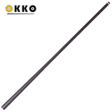 OKKO Carbon Fiber Shaft for Pool Cues, 12.5 mm cue tip,  5/16"-18 Joint, White Ferrule