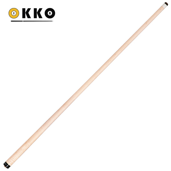 OKKO Maple Shaft for Pool Cues, 5/16"-18, Silver Ring