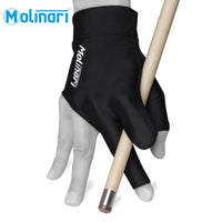 Molinari Billiard Glove for Right Hand Black L