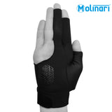 Molinari Billiard Glove for Right Hand Black M