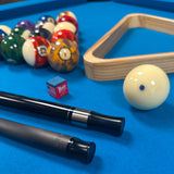 OKKO B-2 Pool Cue w/Carbon Fiber Shaft, w/Cue Case and Accessories