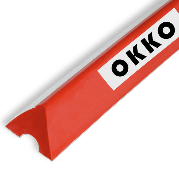 OKKO K55 Pool Table Rail Rubber Orange 42", Set of 6
