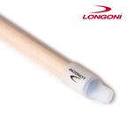 Longoni Black Mamba II Leather Strips Pool Cue w/S2 Shaft