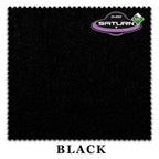 10 ft Championship Saturn II Teflon® Black Pool Table Cloth with 6 Pre-Cut Rails