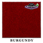 10 ft Championship Saturn II Teflon® Burgundy Pool Table Cloth with 6 Pre-Cut Rails