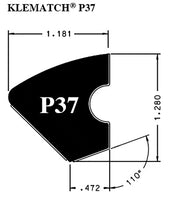 Klematch P37 Carom Table Rail Rubber 302 cm