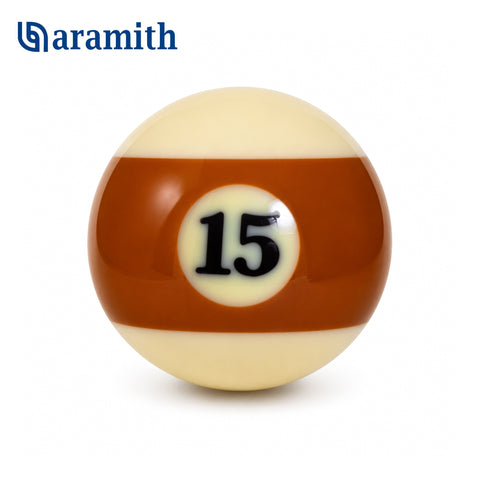 Super Aramith Pro TV Pool Replacement Ball 2 1/4" #15
