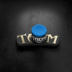 Taom Magnetite Combo Billiard Chalk Holder and V10 Chalk Blue