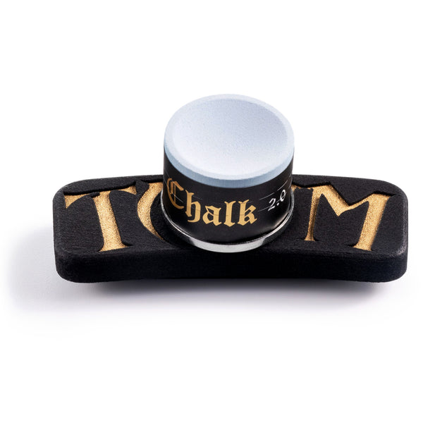 Taom Magnetite Combo Billiard Chalk Holder and Pool Chalk 2.0 Blue