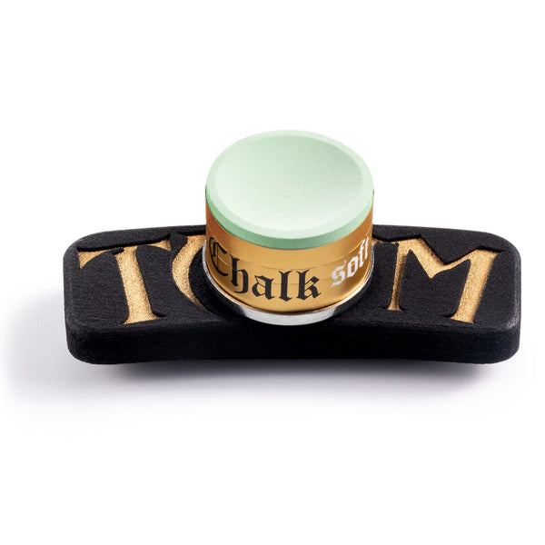 Taom Magnetite Combo Billiard Chalk Holder and Soft Chalk Green