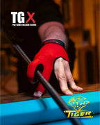 Tiger-X Pro Billiard Glove for Left Hand Black M
