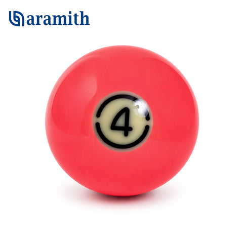 Aramith Tournament TV Pool Replacement Ball 2 1/4" #4