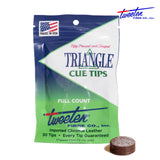 Triangle Cue Tip Ø13mm 50 pcs 1 package