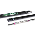 McDermott Vanquish Mach 1 Carbon Fiber Break Pool Cue Linen Wrap  FREE Hard Case