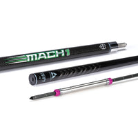 McDermott Vanquish Mach 1 Carbon Fiber Break Pool Cue No Wrap  FREE Hard Case