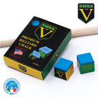 Vaula Billiard Chalk Blue 12 pcs