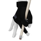 Predator Billiard Glove for Right Hand Black w/Grey Logo XXS