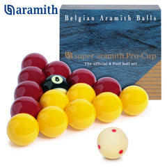 Super Aramith Pro-Cup 8 Pool Billiard Ball set 2" (1 7/8" cue ball)