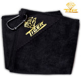Tiger Microfiber Billiard Towel with Hook