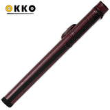 OKKO Billiard Hard Deluxe Oval Case Burgundy 1x1